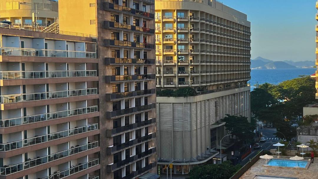 Flat Copacabana Com Garagem Rio de Janeiro Dış mekan fotoğraf
